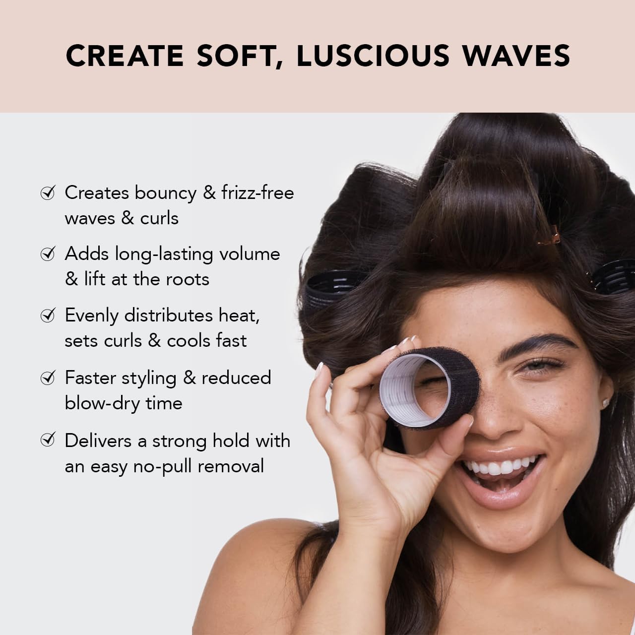 Self-grip Hair Rollers