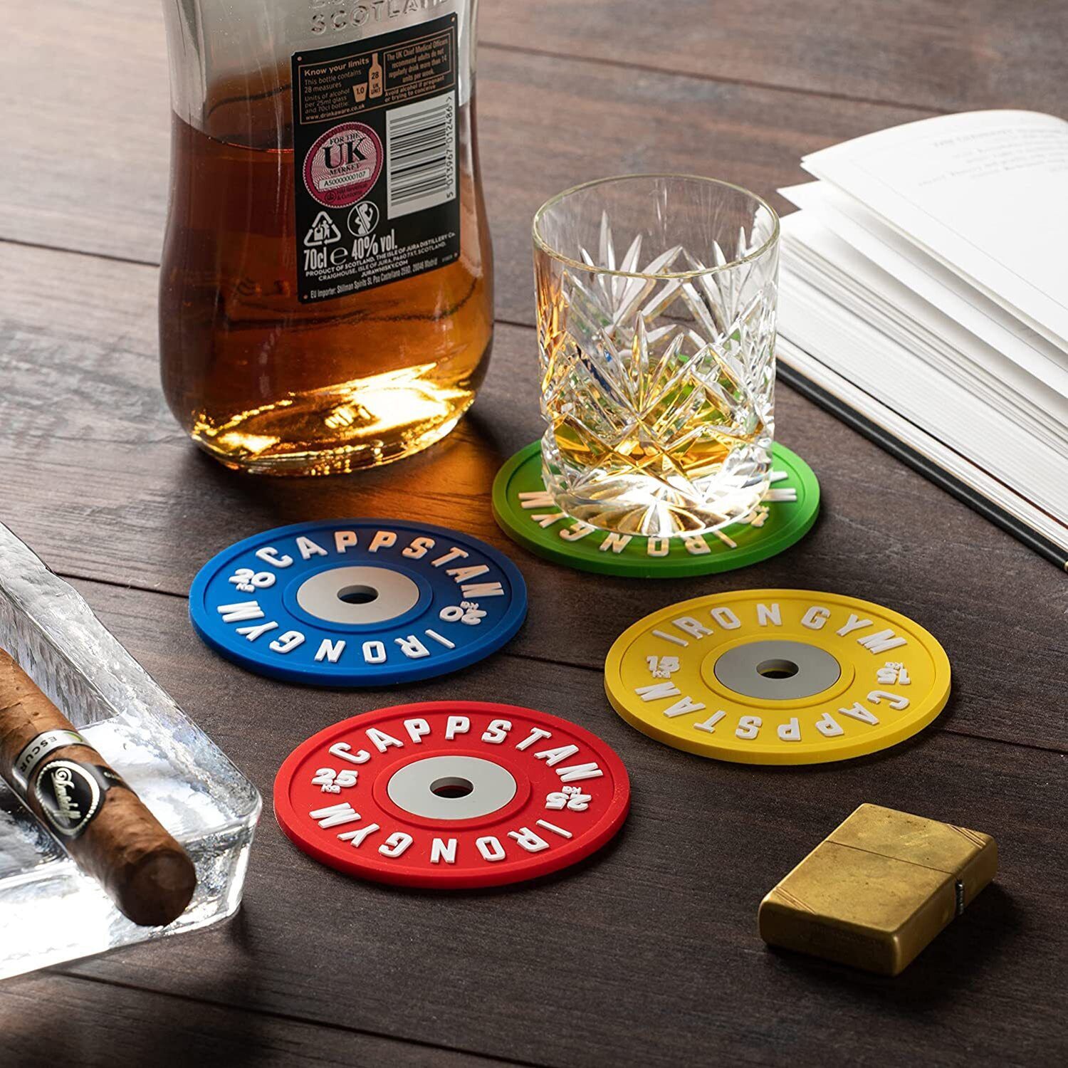 Bumper Plate Coasters