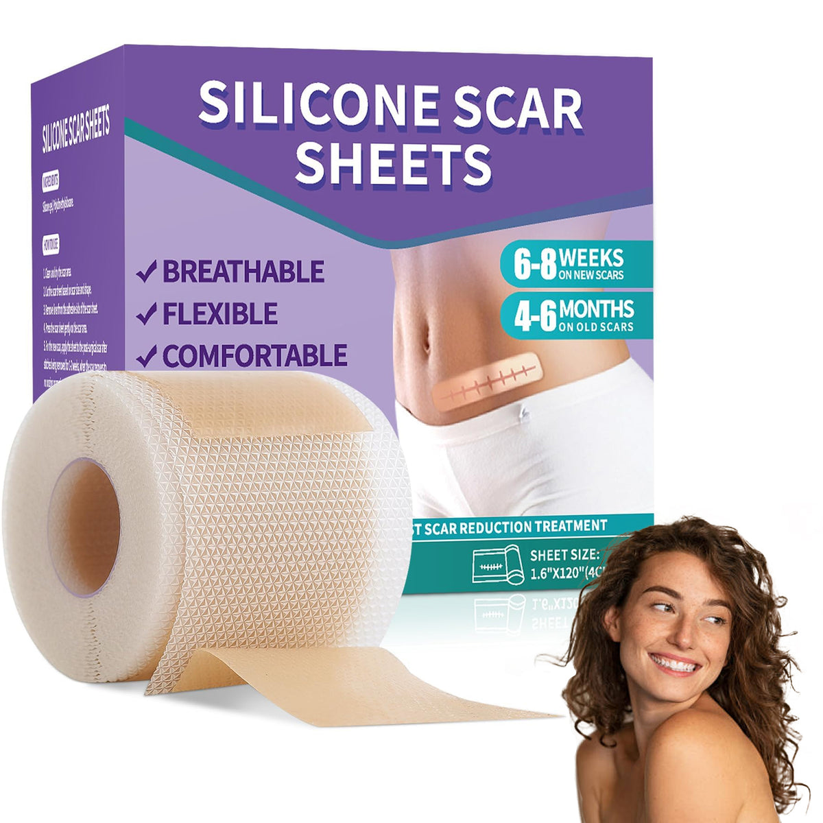 Silicone Scar Sheets