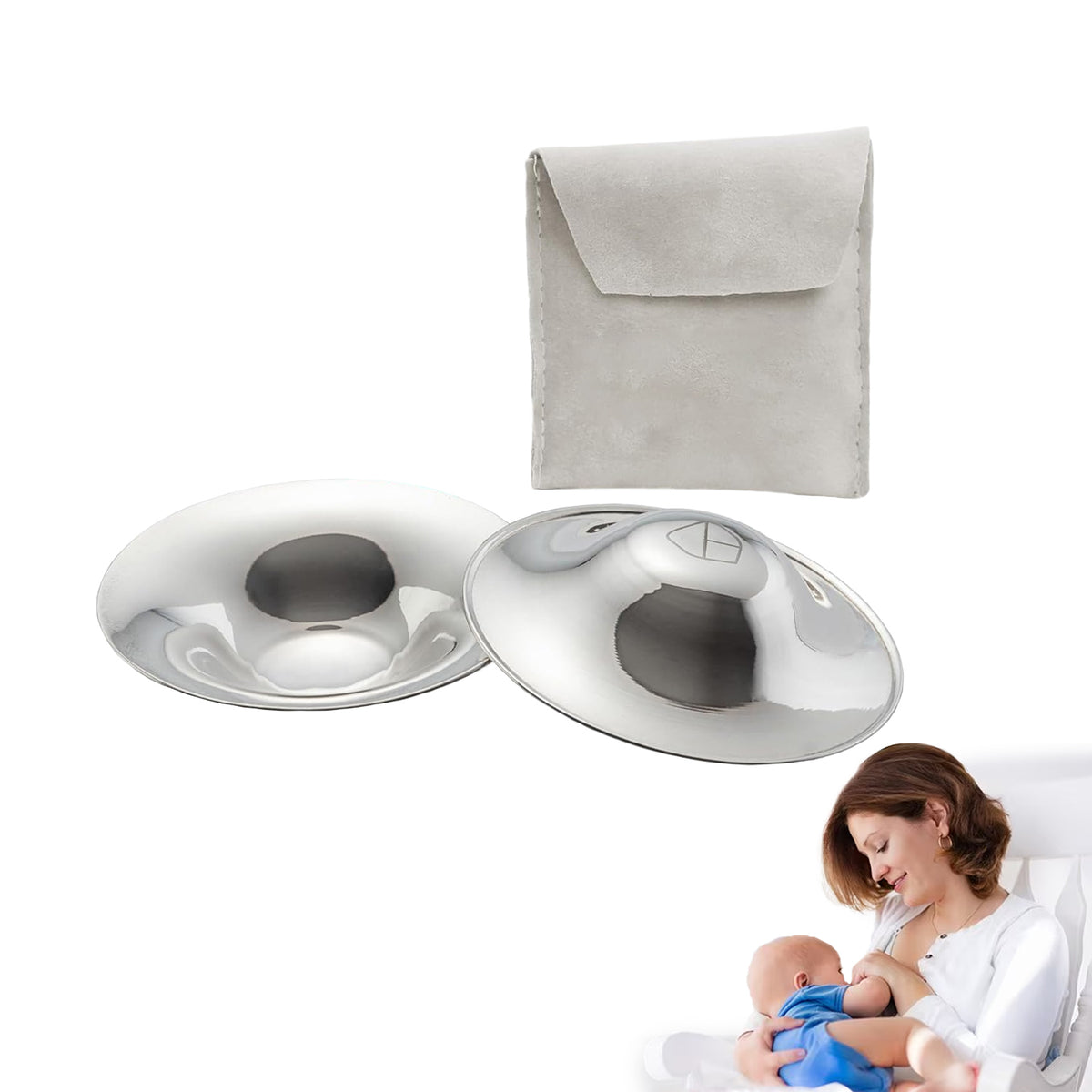 silver cup breastfeeding