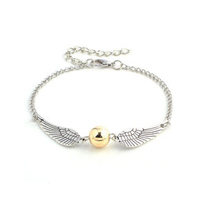 Silver Snitch Bracelet