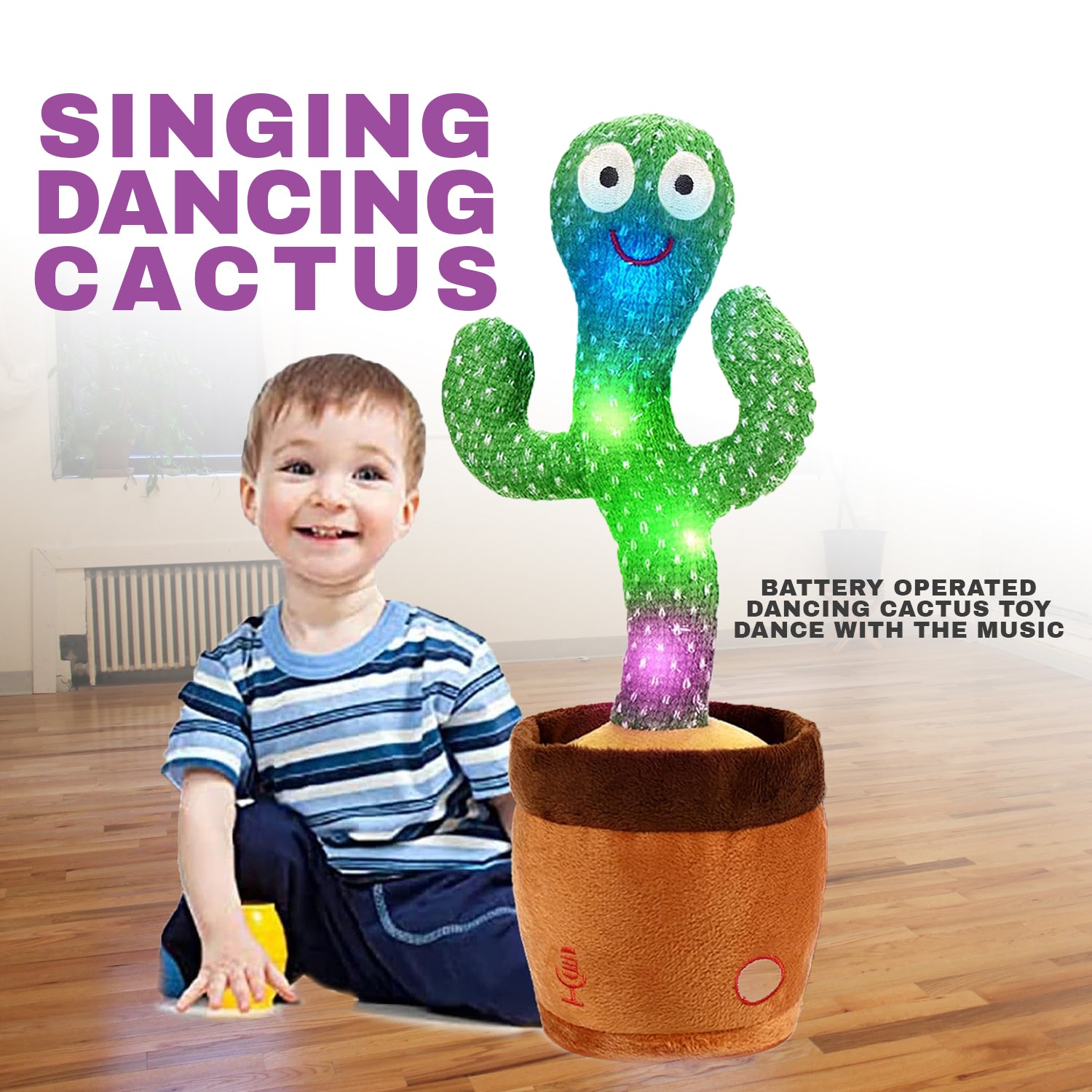 Dancing Cactus Toy