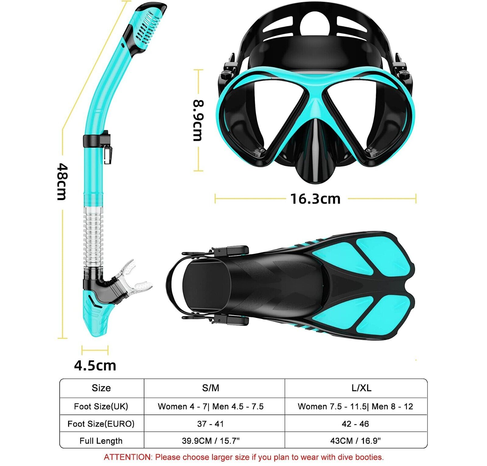 Cheap Snorkeling Set