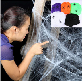 Spiders Stretchable Cobweb