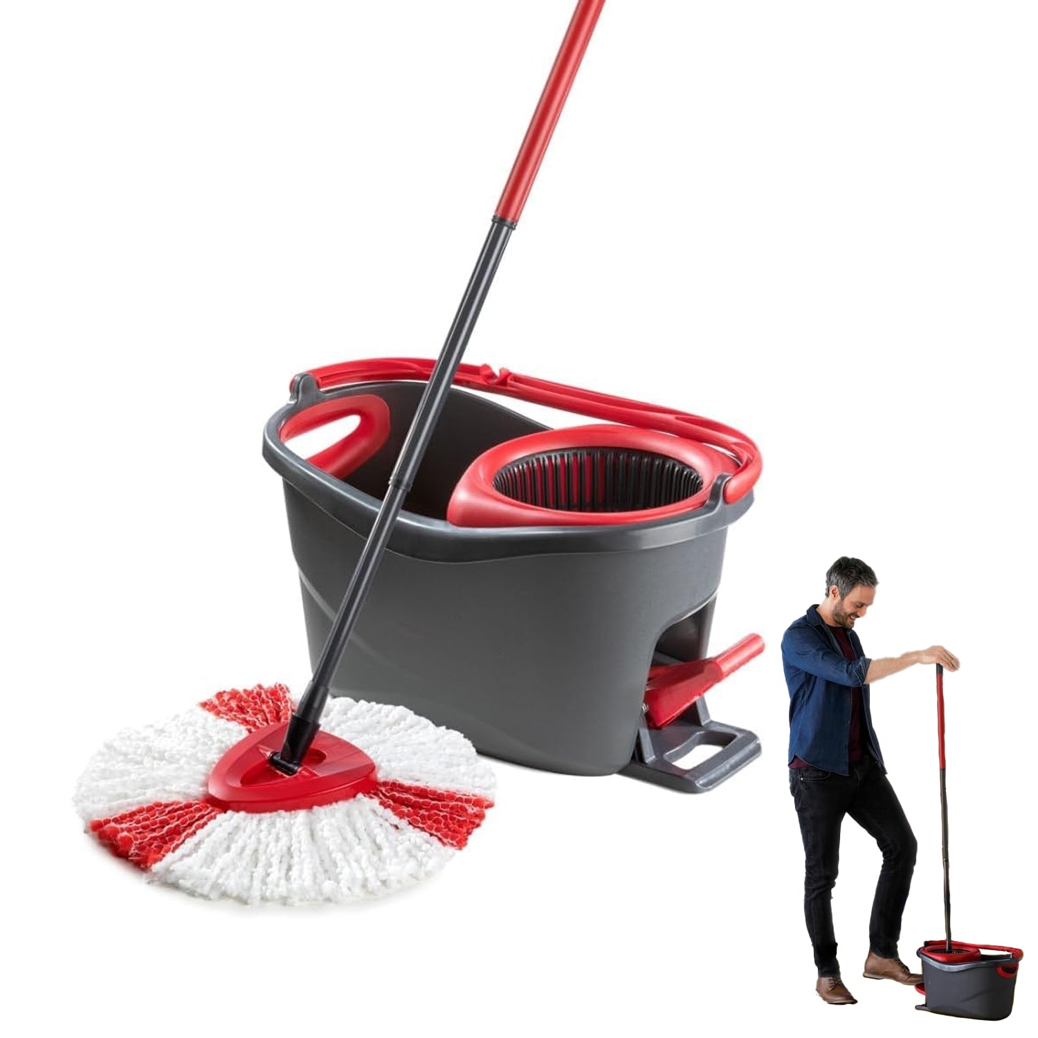 Spinning Mop With Bucket