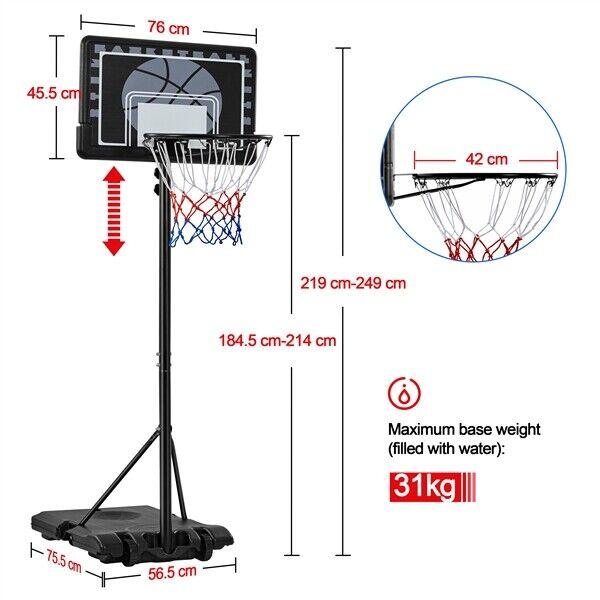 Stand Up Basketball Hoop