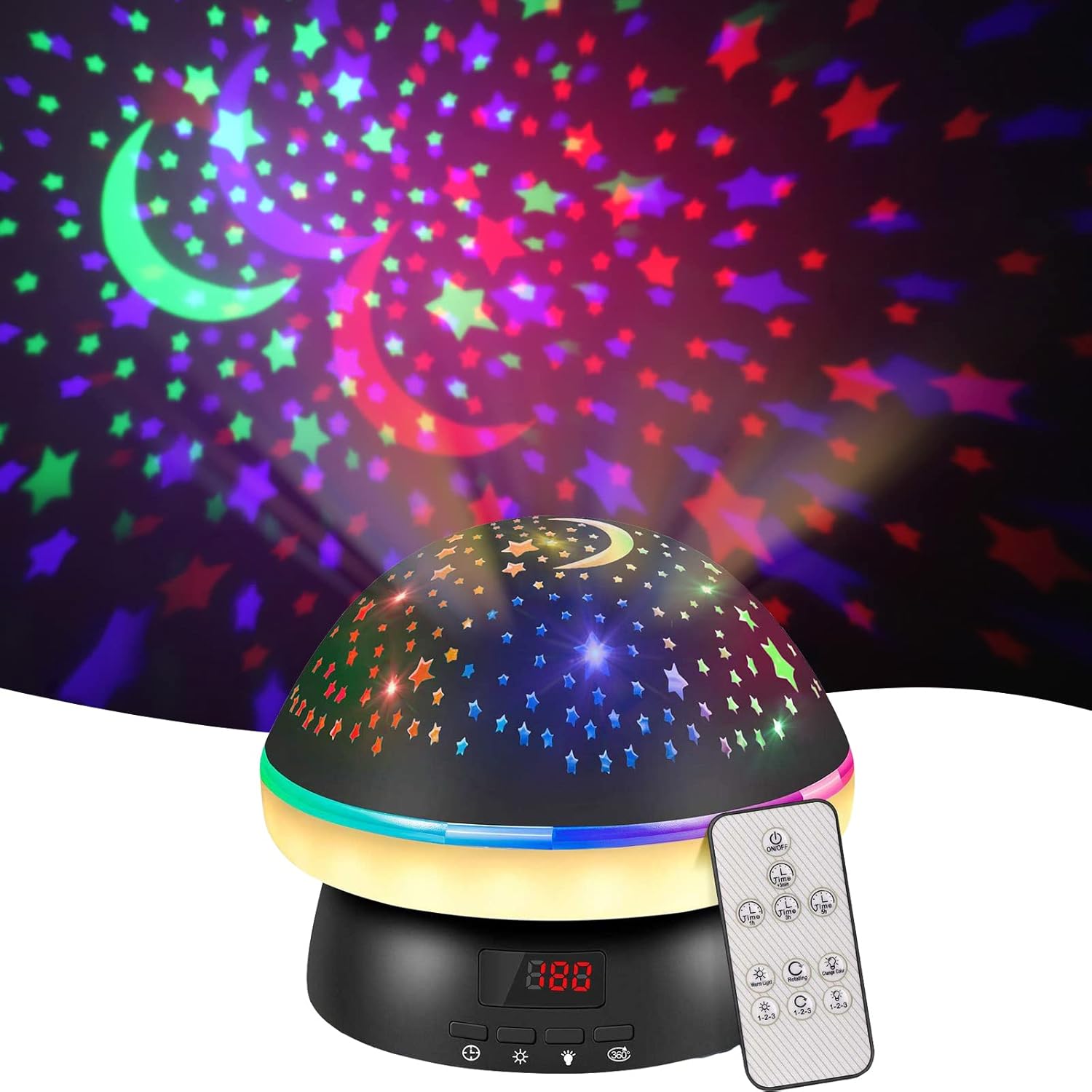 Star Projector Night Light