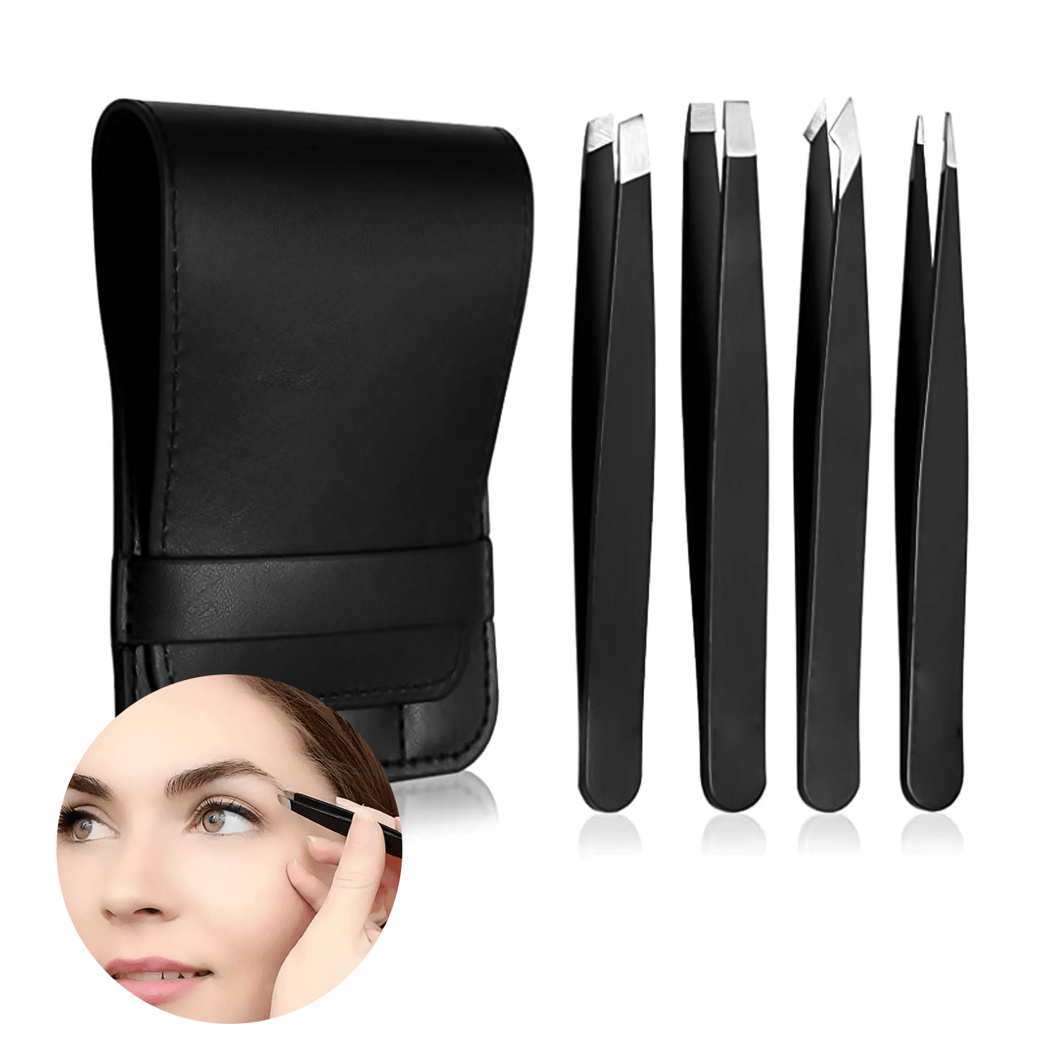 Steel Eyebrow Tweezers