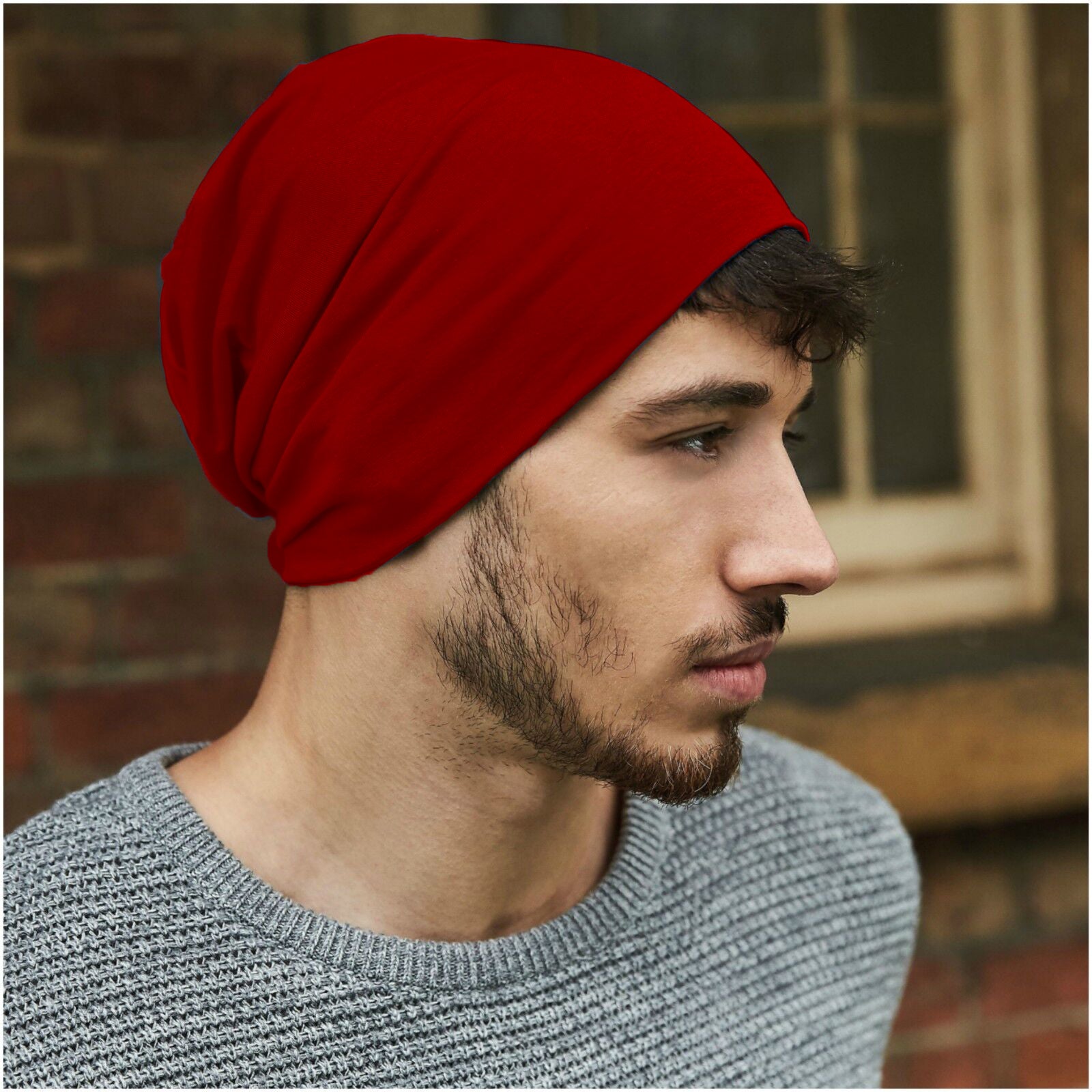 Mens slouchy cheap beanie hats uk