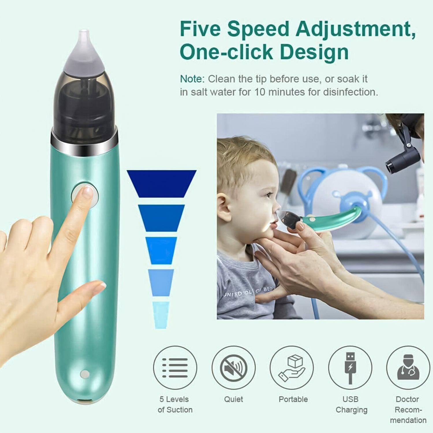 battery operated aspirator for babies