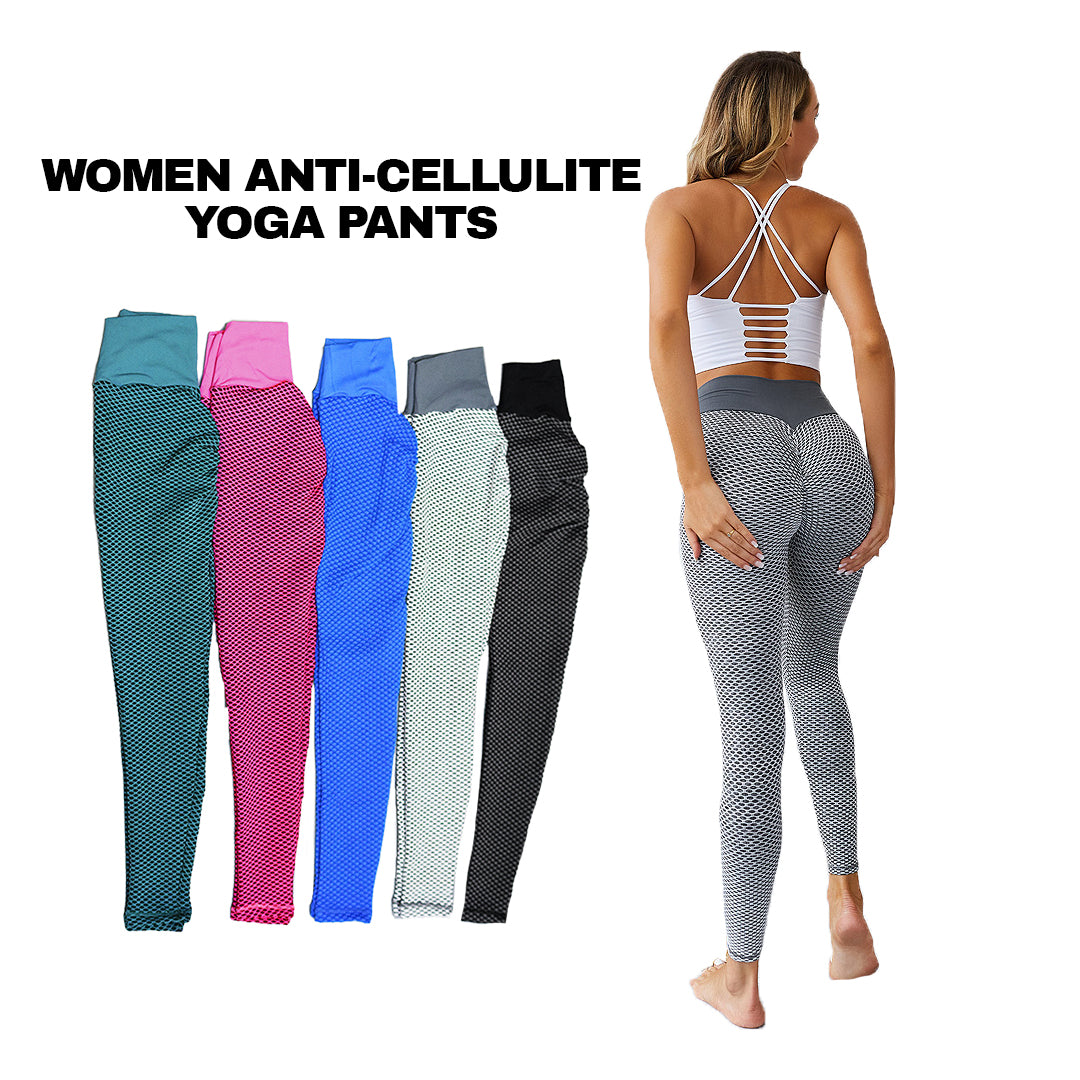 Women's Anti Cellulite Leggings Compression Pants Booty Lifters