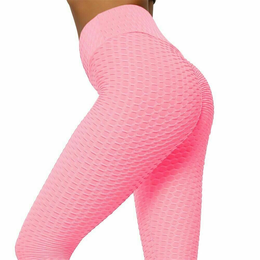 Women Anti-Cellulite Compression Push Up Yoga Pants Leggings Gym
