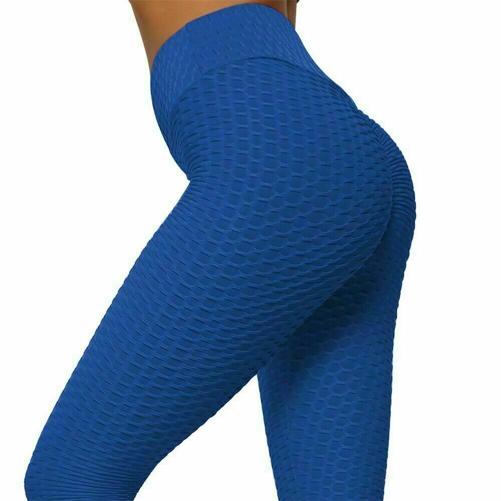 Women Anti-Cellulite Yoga Pants Push Up Tik Tok Leggings Bum Butt