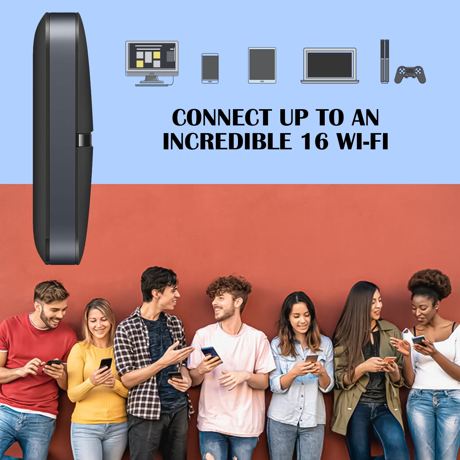 mobile phone wifi router