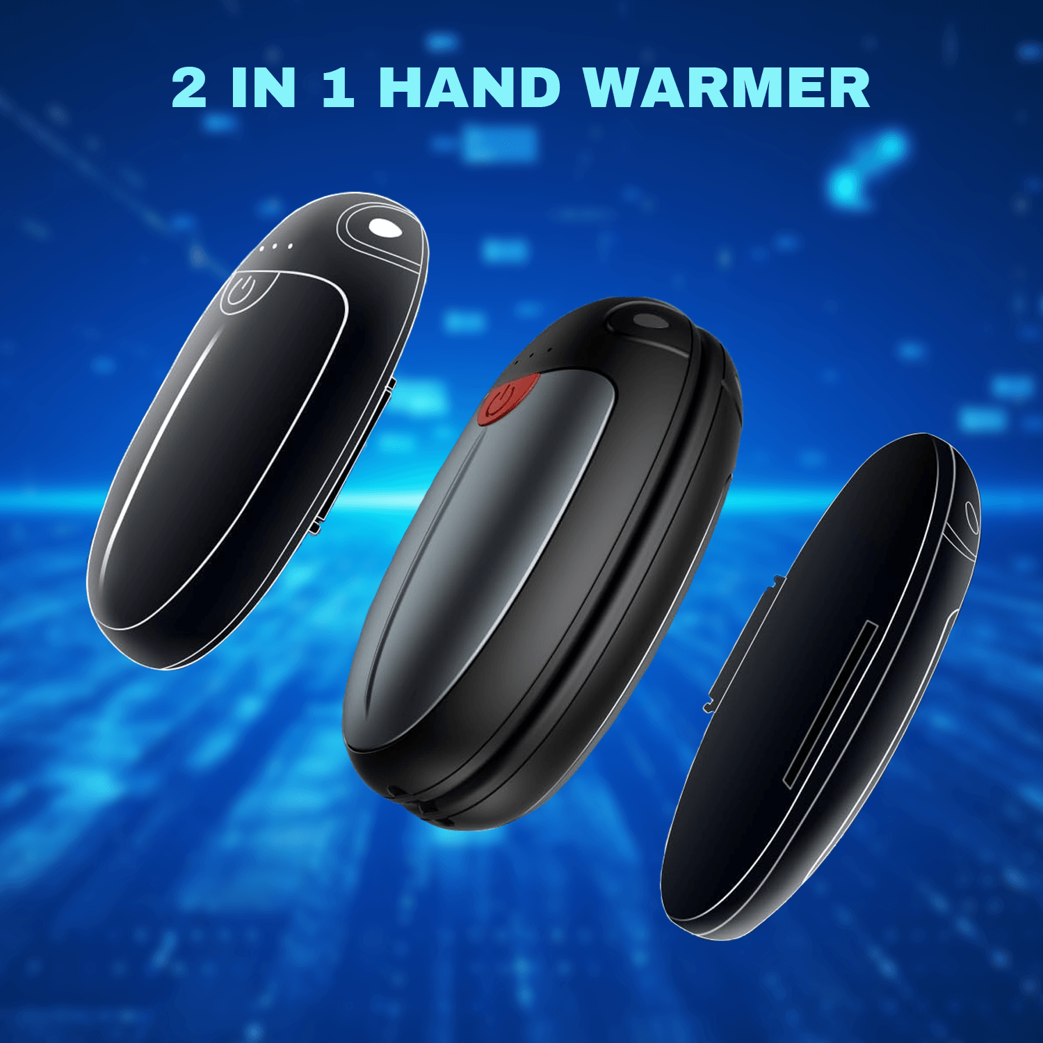 2 in 1 - 2pc Handwarmer