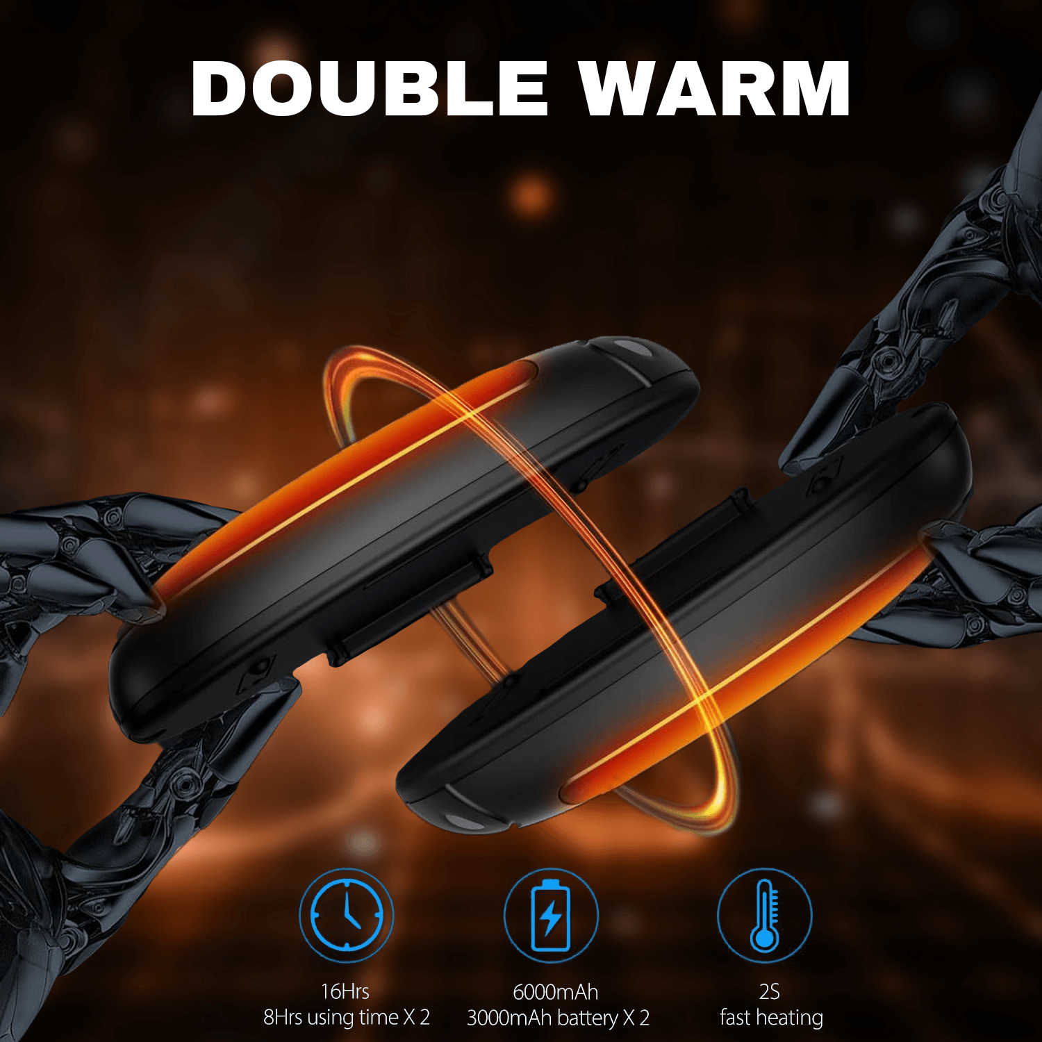 2 in 1 - 2pc double protection warmer