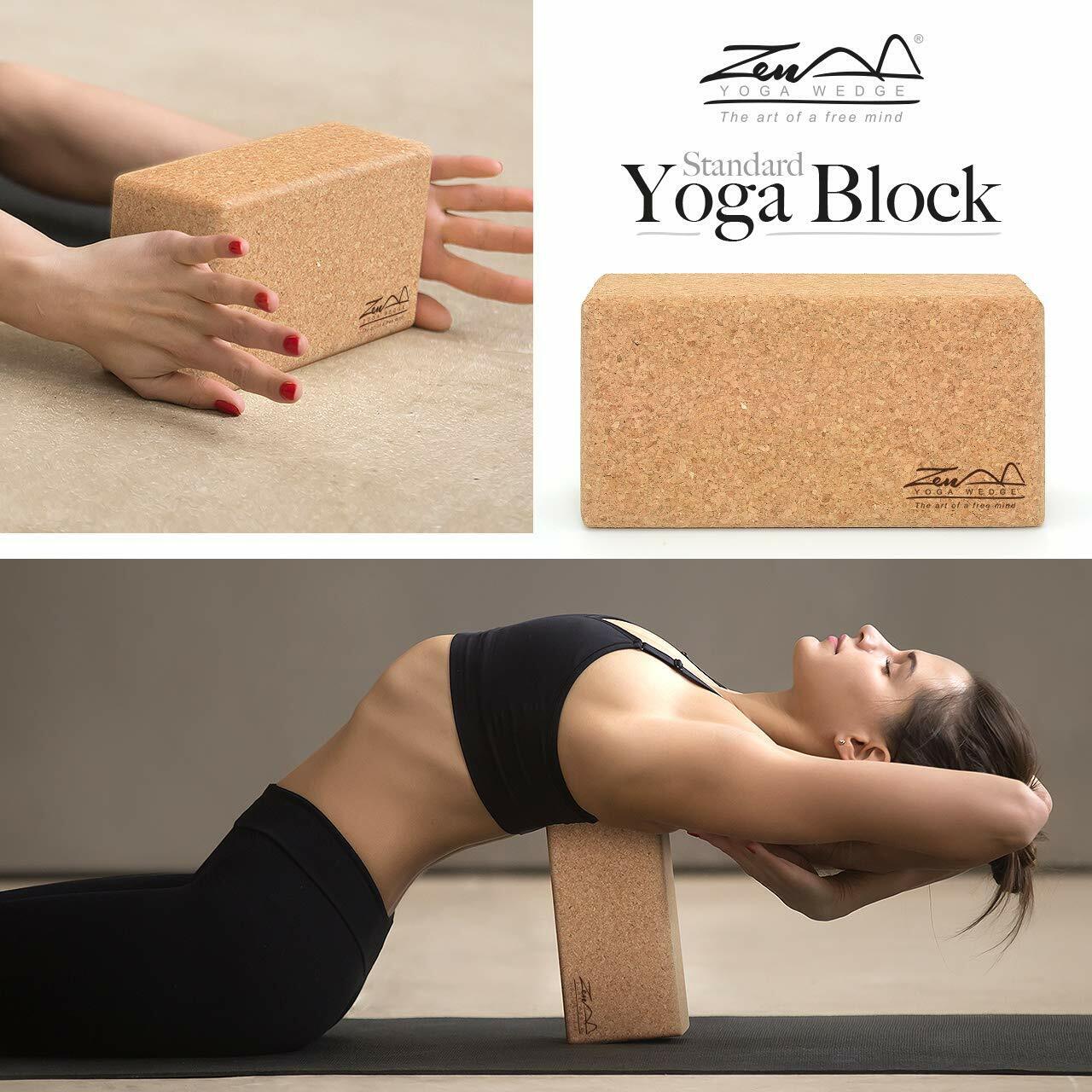 Lean Cork Yoga Block- 2 Pack