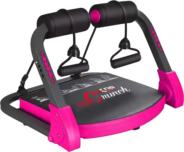 Portable Sit Up Bar Machine For Fitness Home Gym Exercise Equipment - Pink