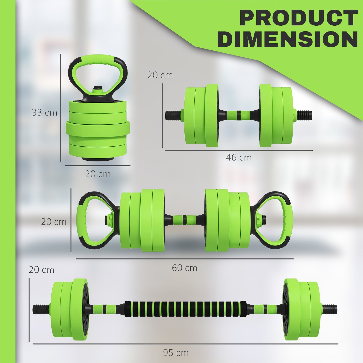 adjustable barbell lifting dumbbells weight set
