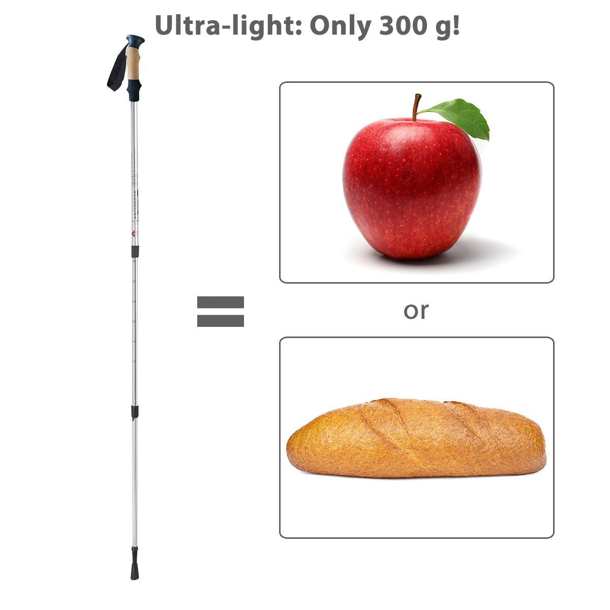 Hiking Pole Adjustable 65-135 Cm