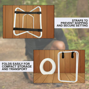 collapsible commode