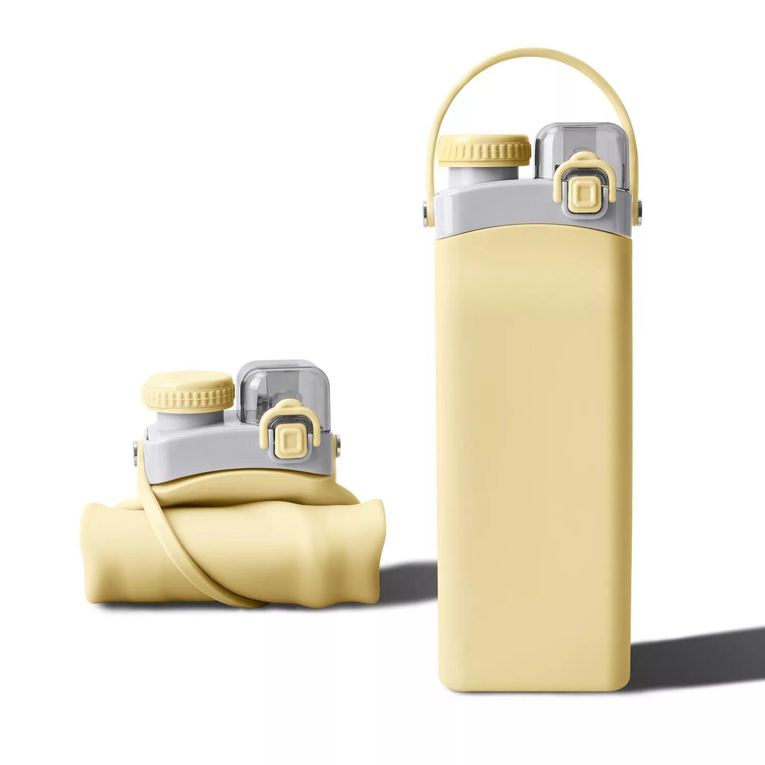 collapsible silicone water bottle