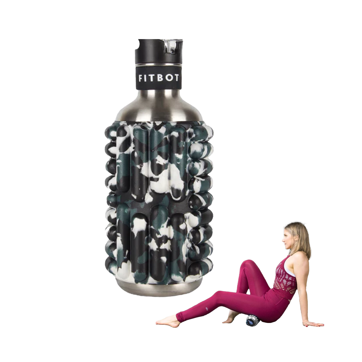 Foam Roller Drink Bottle