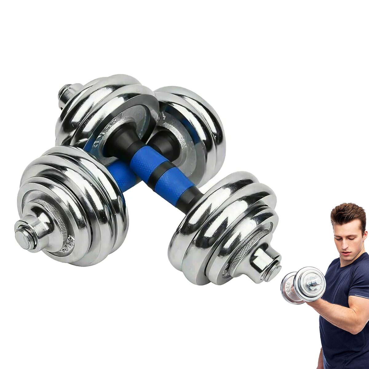 Adjustable Weight Dumbbell Set 