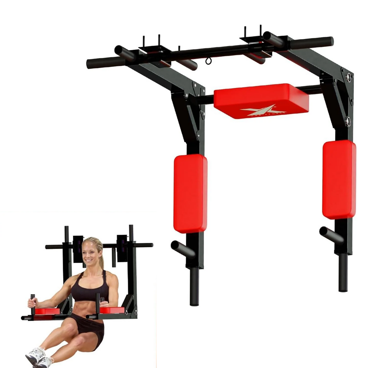 Wall Mounted Pull Up Bar