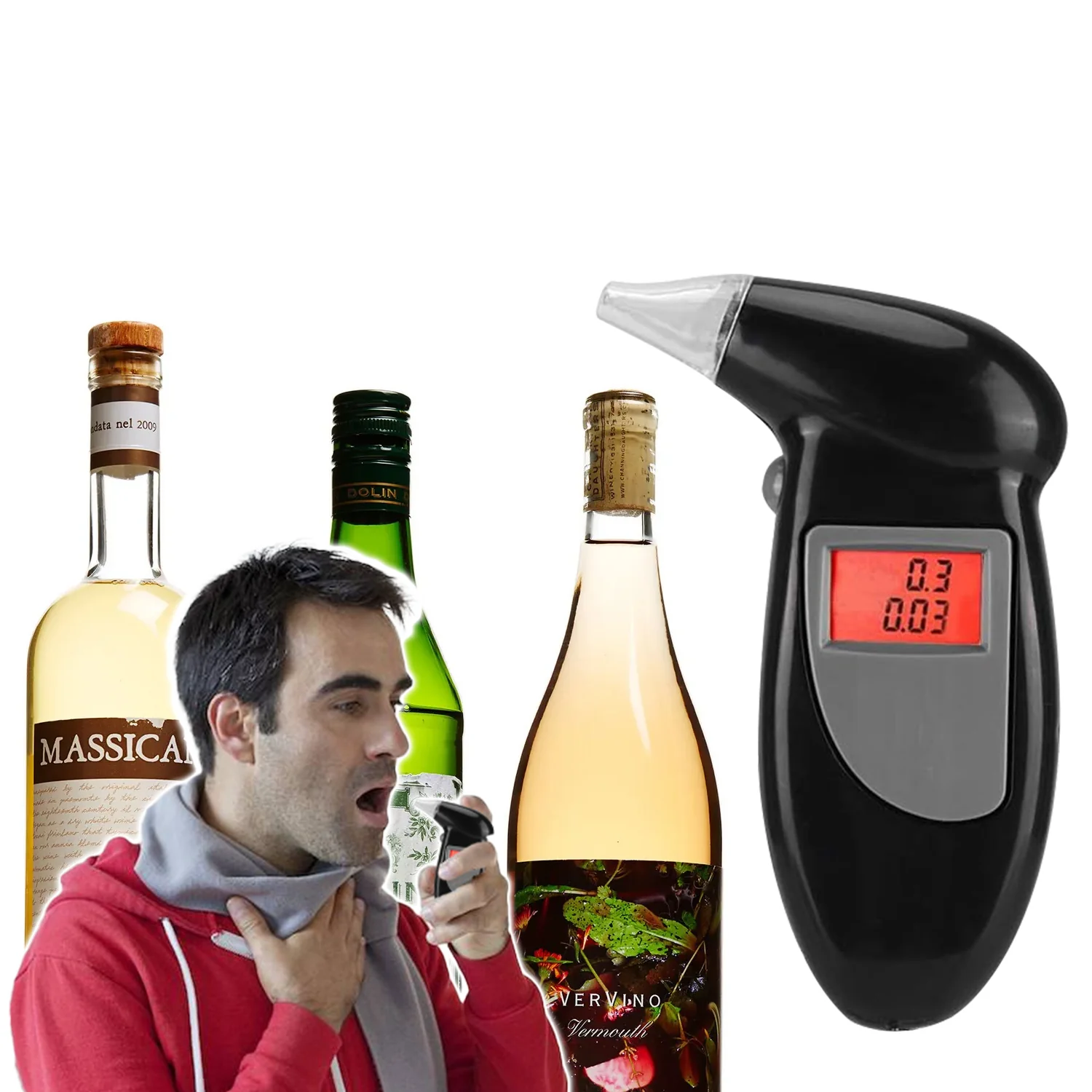 Alcohol Breath Tester