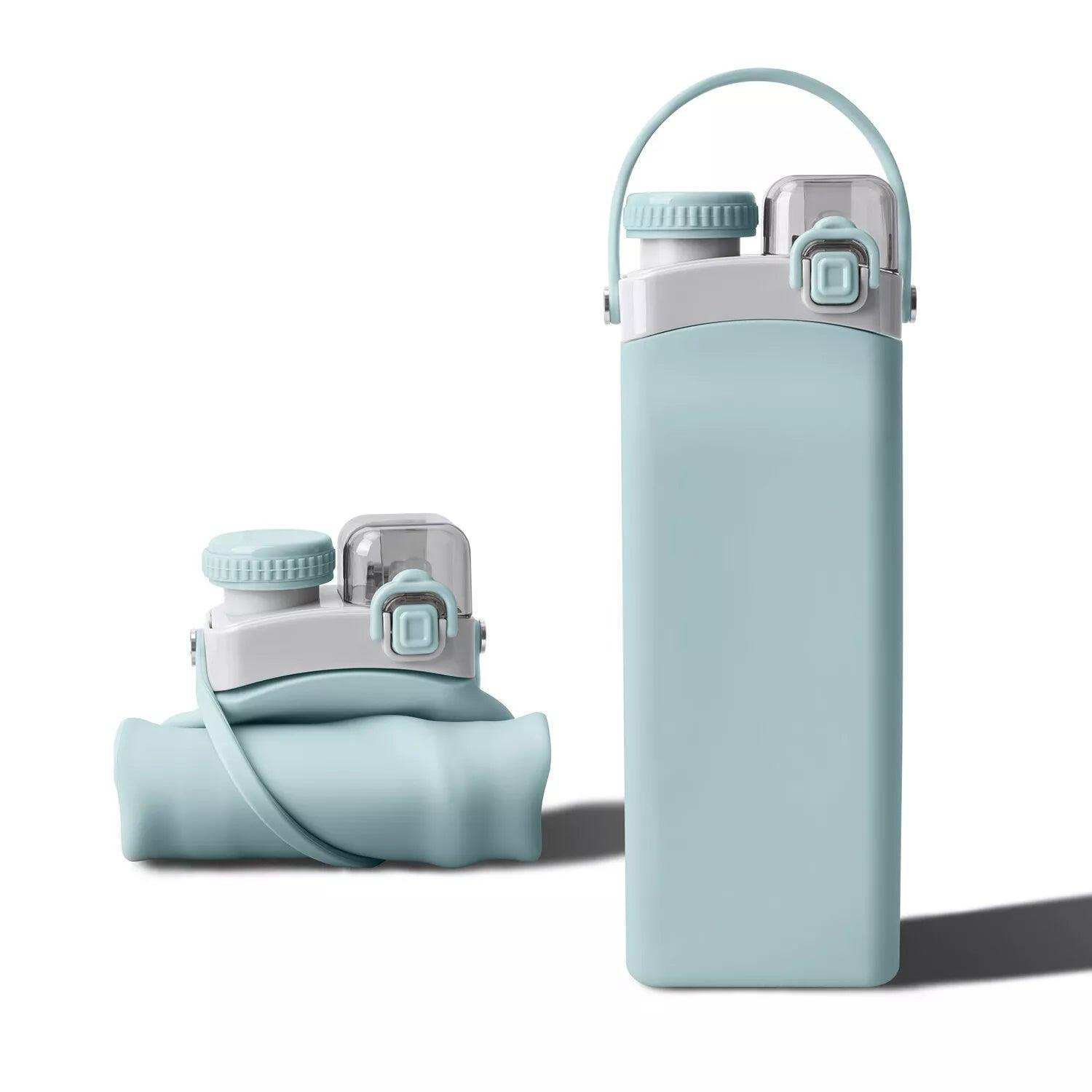 foldable silicone water bottle