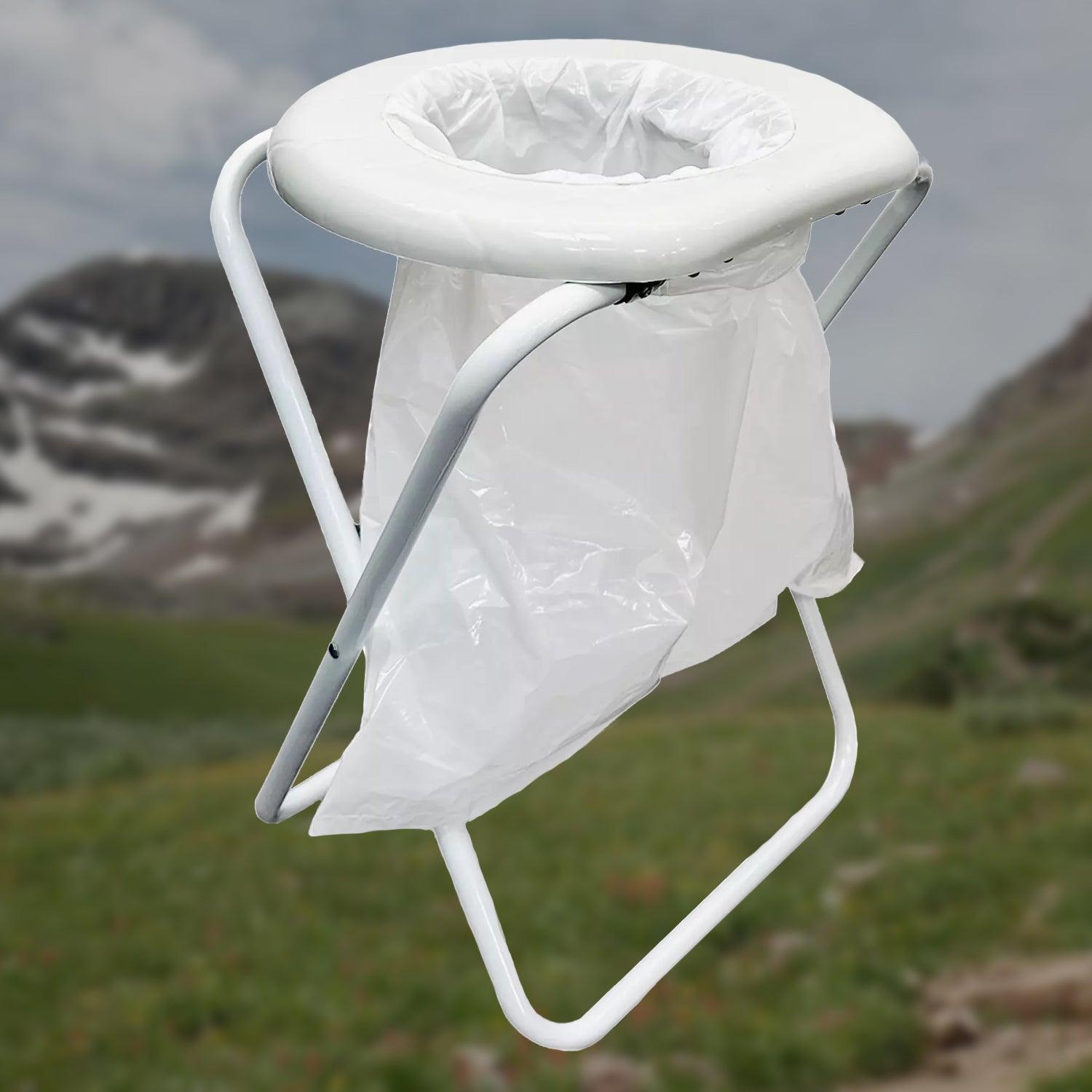  folding outdoor commode