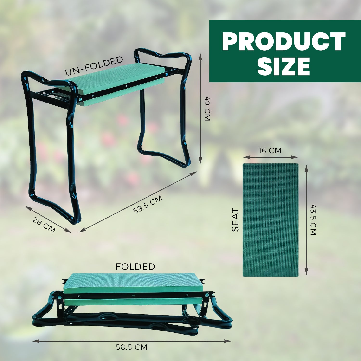 gardening stool kneeler