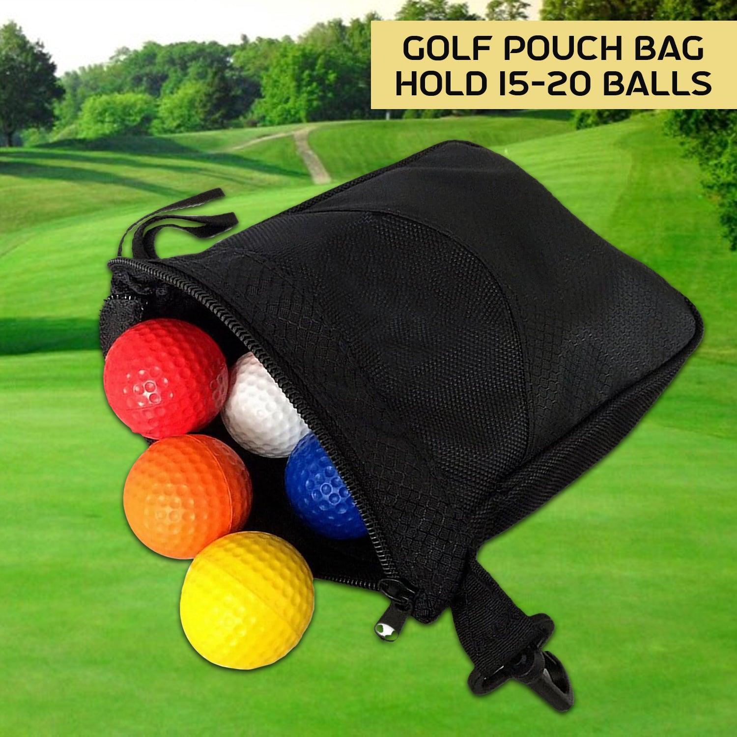 golf ball bag with chain