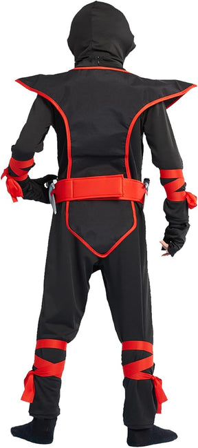 halloween ninja Black suit