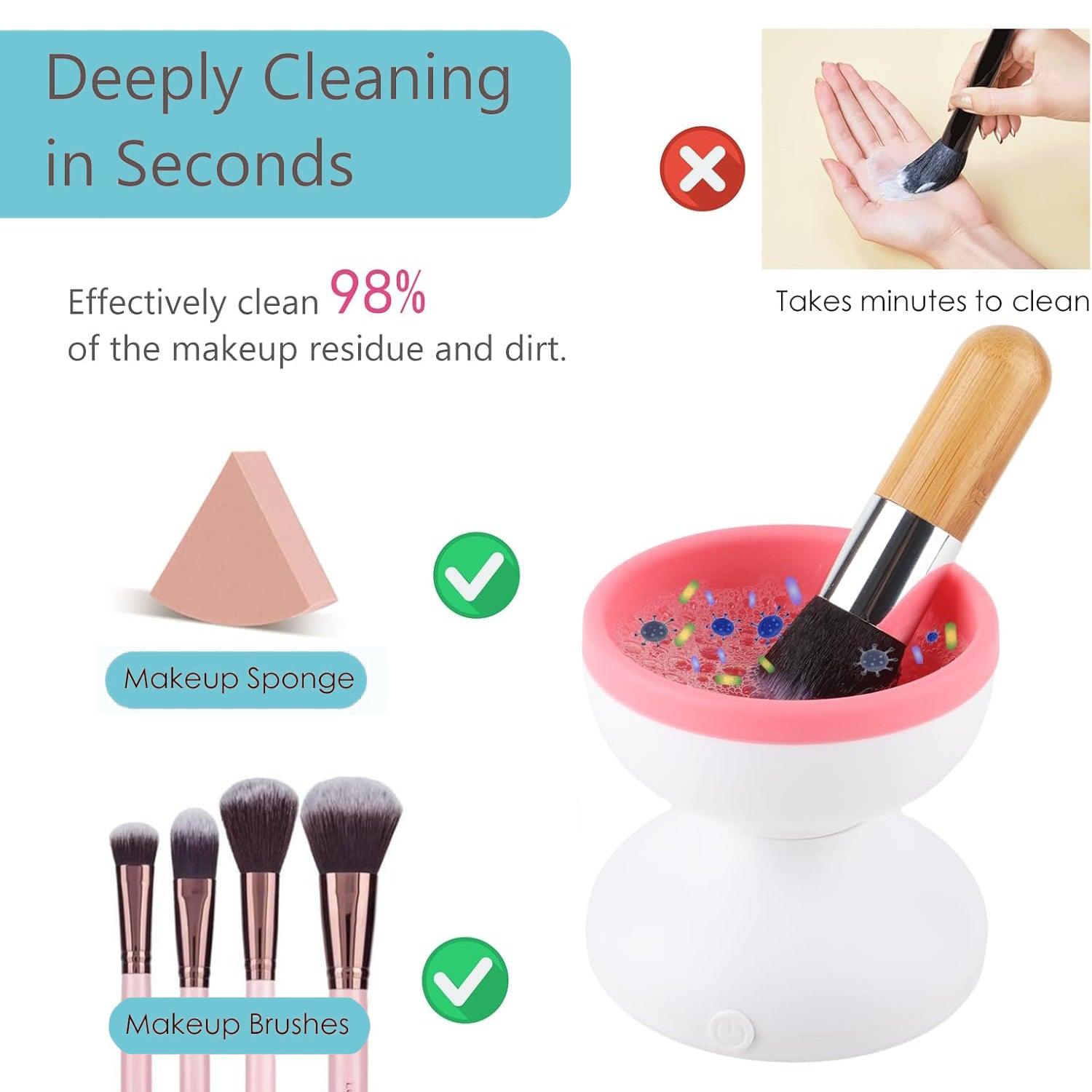 makeup brush cleaner