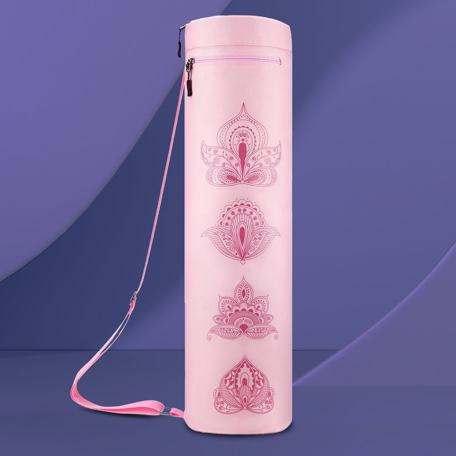 pink yoga mat bag