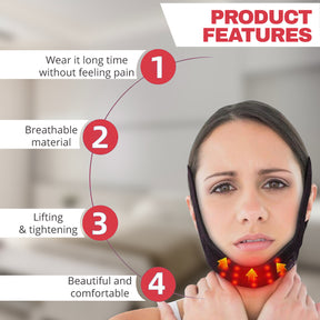 red light therapy belt for slim chin