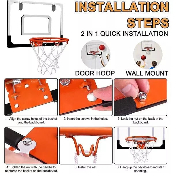 indoor basketball hoop