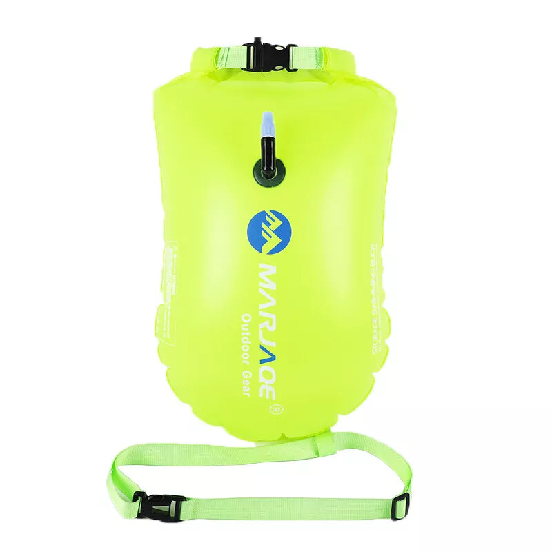 Best Waterproof Bag For Swimming - Inflatable Open Water Swim Buoy Air Bag Device Pool Buoy Tow Float Bag Swimming