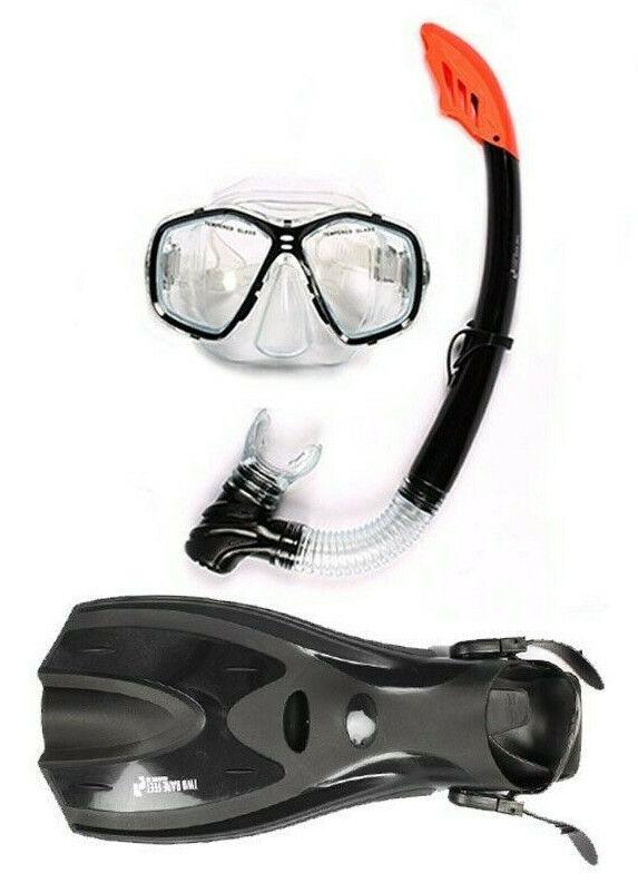 adult snorkel set