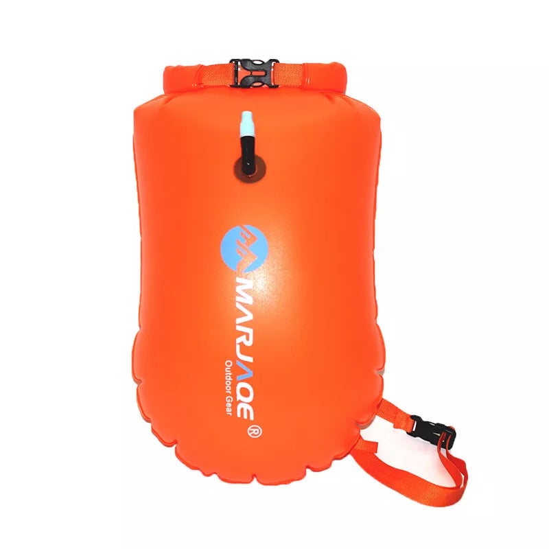 Best Waterproof Bag For Swimming - Inflatable Open Water Swim Buoy Air Bag Device Pool Buoy Tow Float Bag Swimming