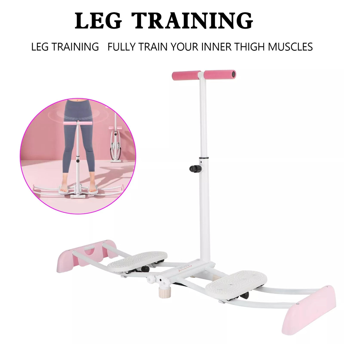 Leg Master Slim - Leg Exerciser Home Workout Compact Folding Thigh Glutes Stomach AB Pelvic Floor