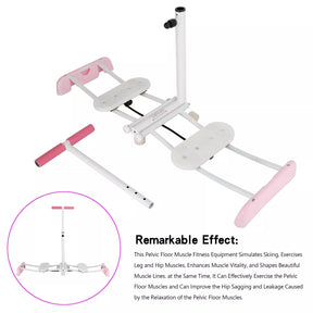 Leg Master Slim - Leg Exerciser Home Workout Compact Folding Thigh Glutes Stomach AB Pelvic Floor