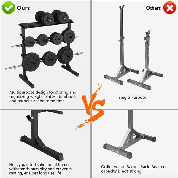 Squat Rack With Pulley