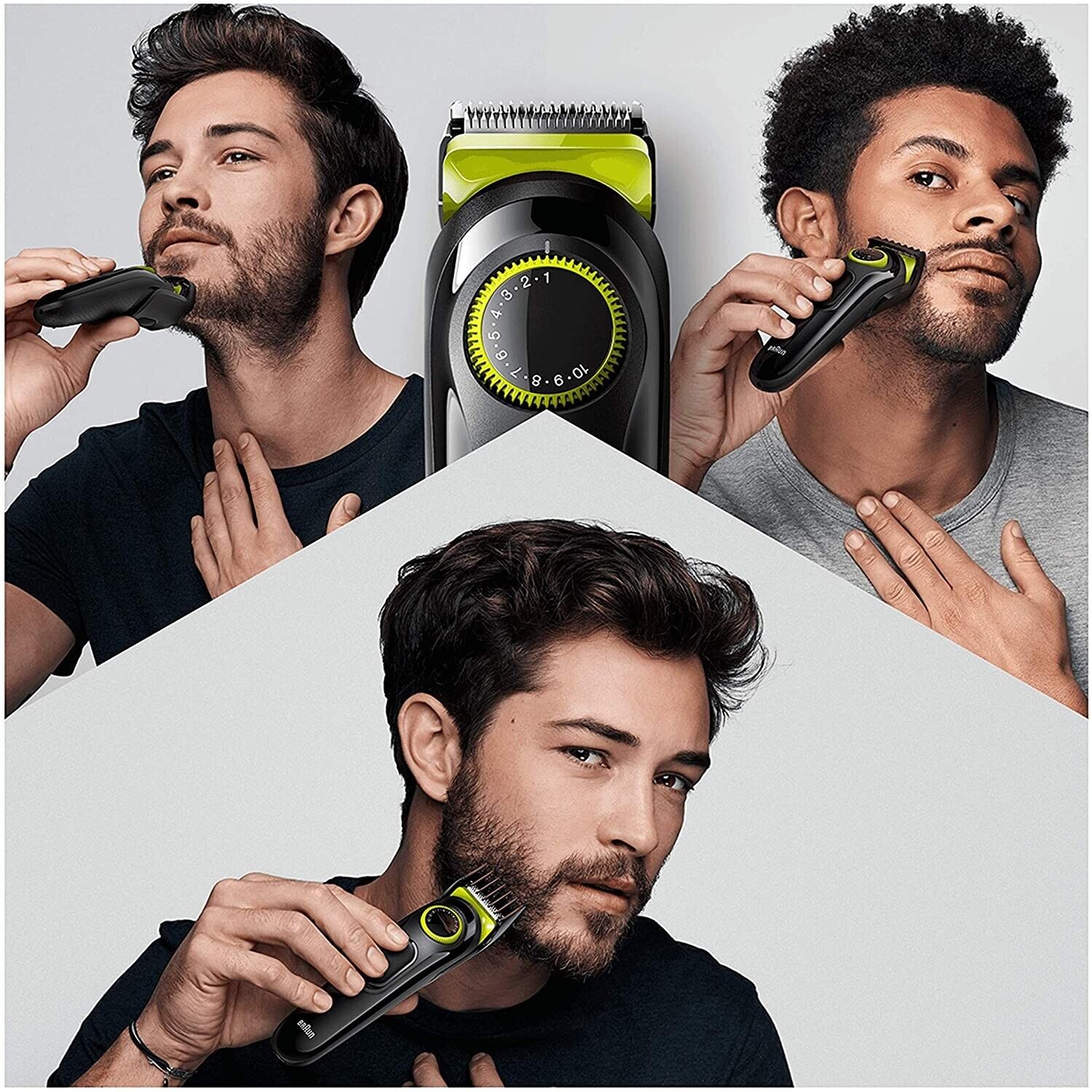 Professional Hair Clippers for Men - Beard Trimmer 20 LENGTH SETTINGS Mens Hair Clipper Shaver Precision Razor