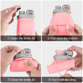 silicone drink bottle