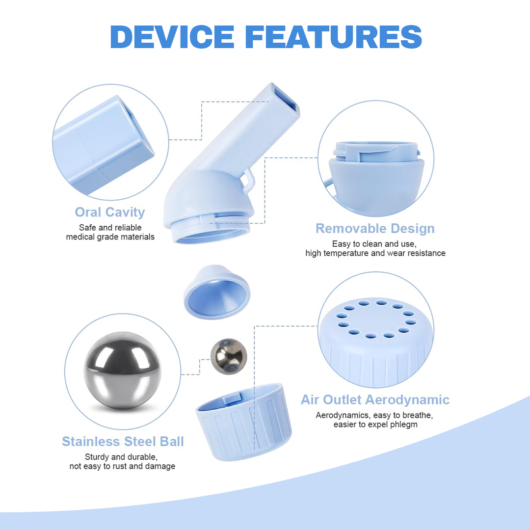 how Lungs exercise device works