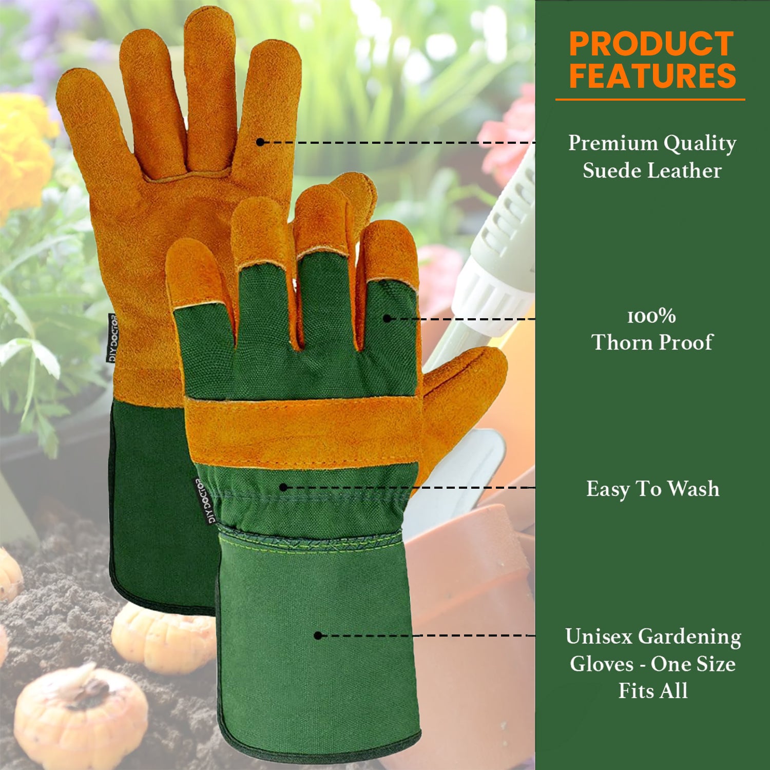 thornproof gardening gloves