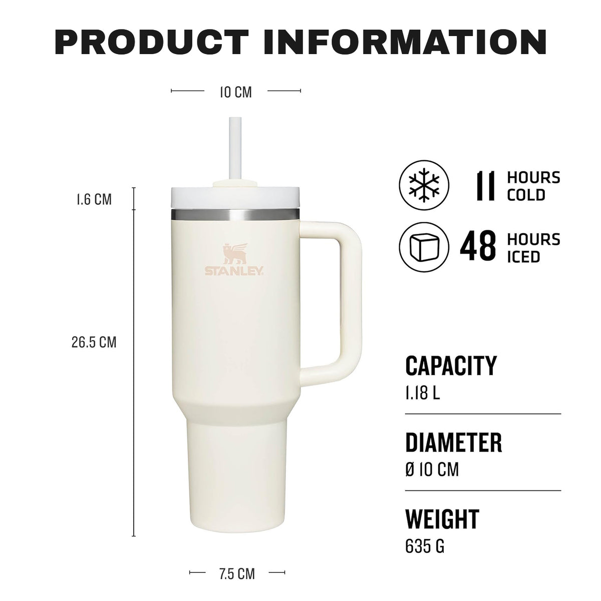 tumbler handle straw